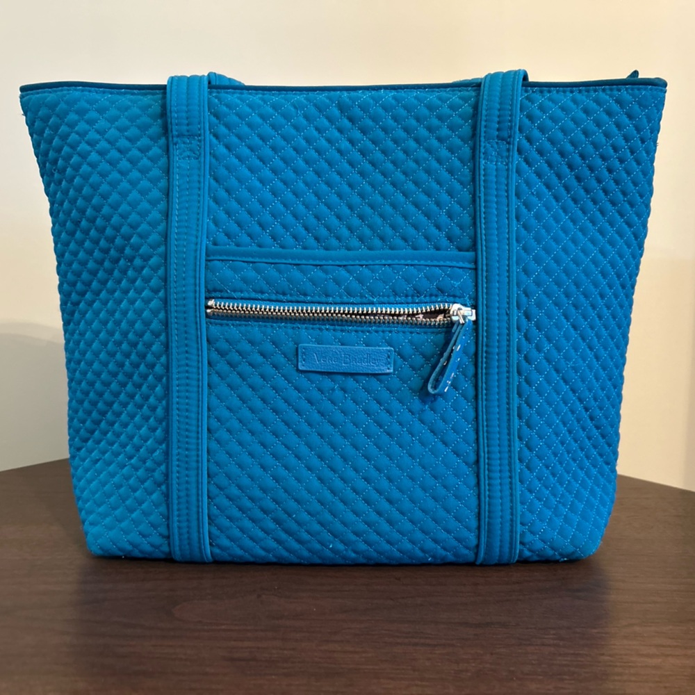 Vera Bradley Vibrant Bahama Bay Quilted Tote